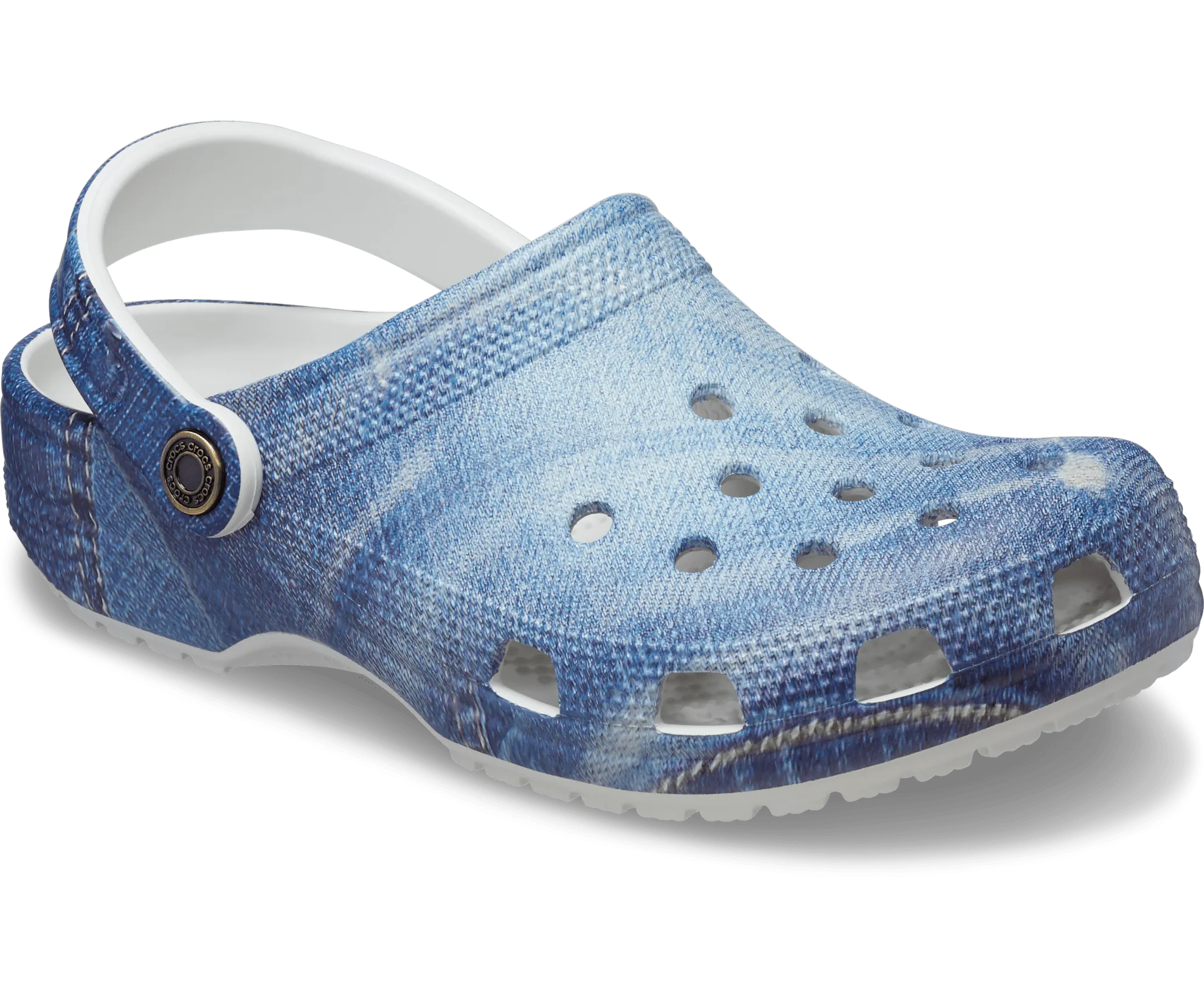 Classic Denim Clog - moonlight