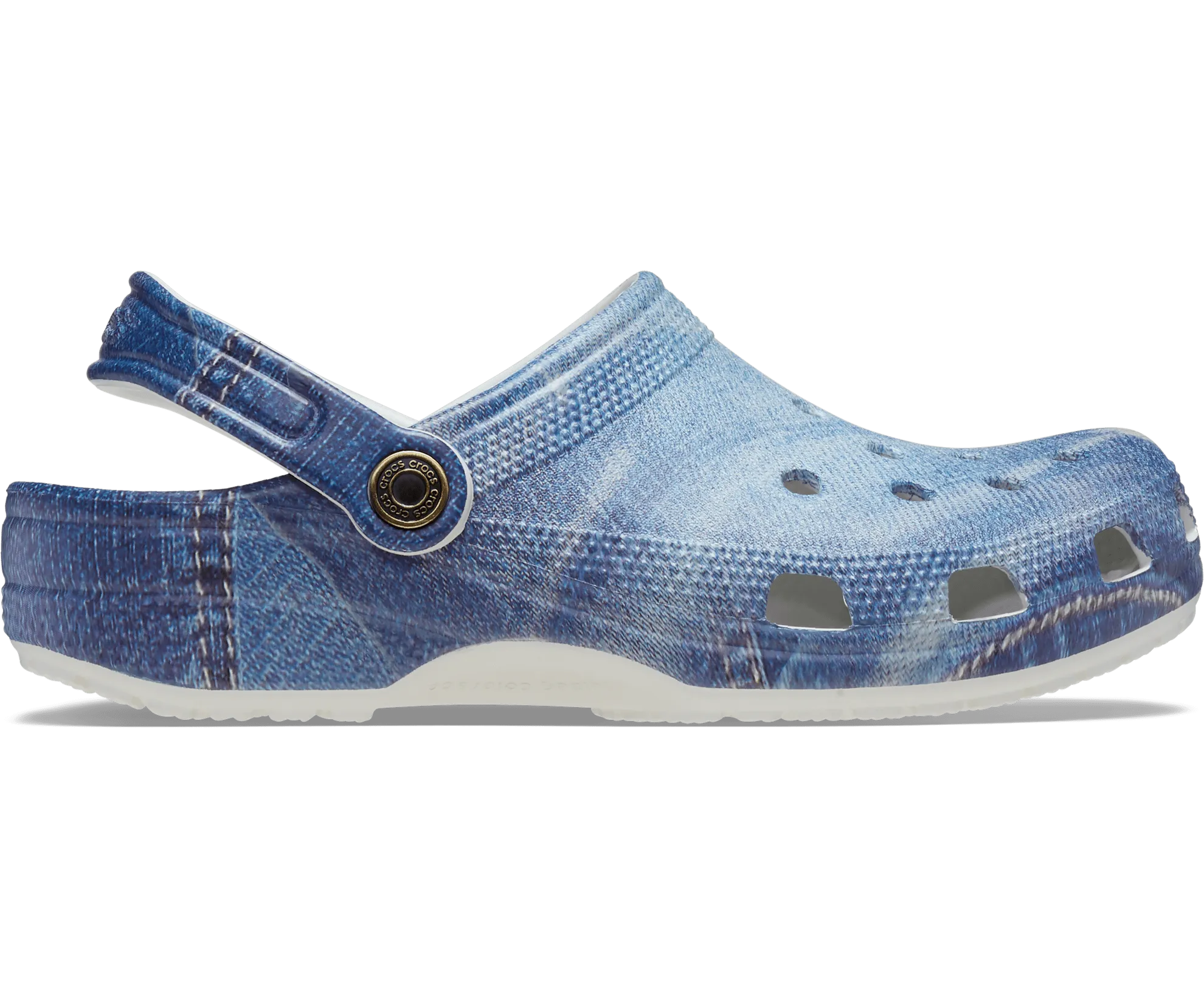 Classic Denim Clog - moonlight