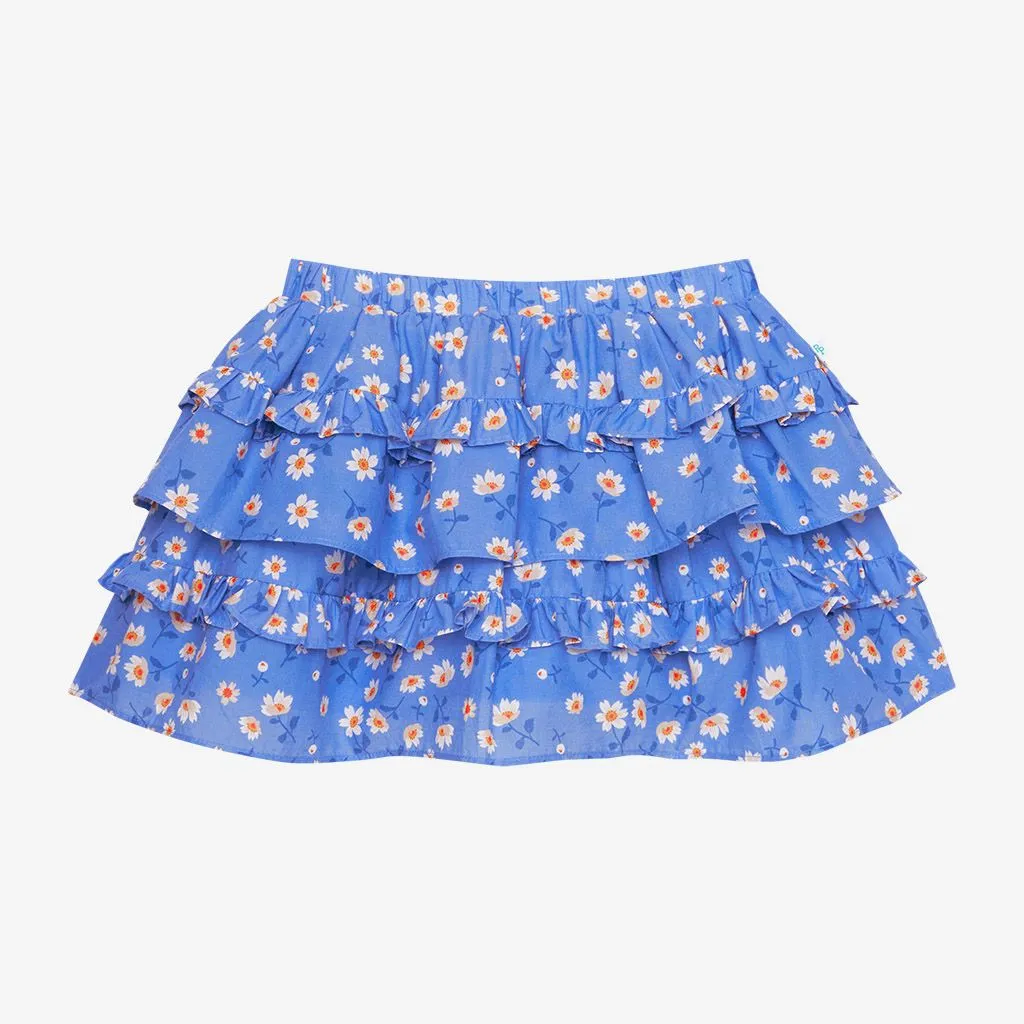 Colette - Ruffled Mini Skirt Posh Peanut