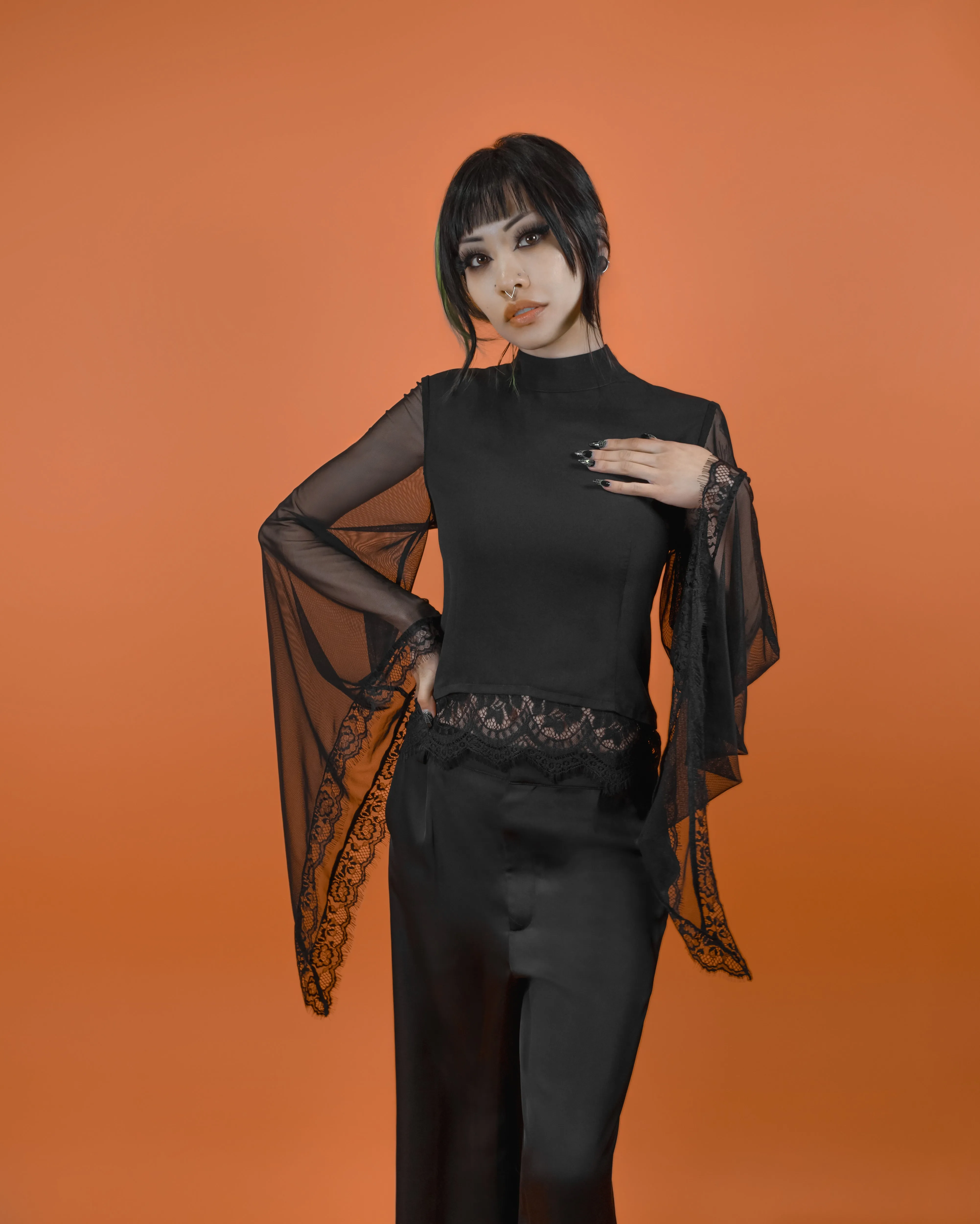 Dauphine Bell Sleeve Top