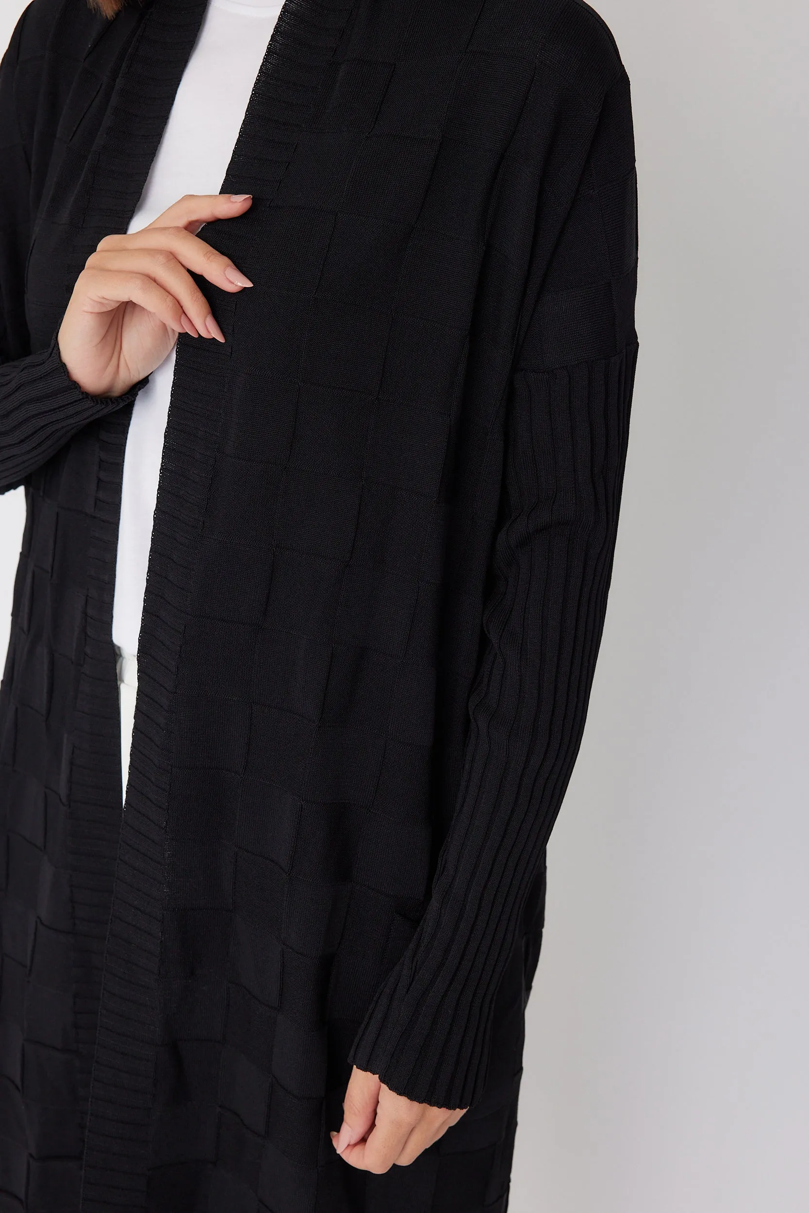 ELIZUS Cardigan Black