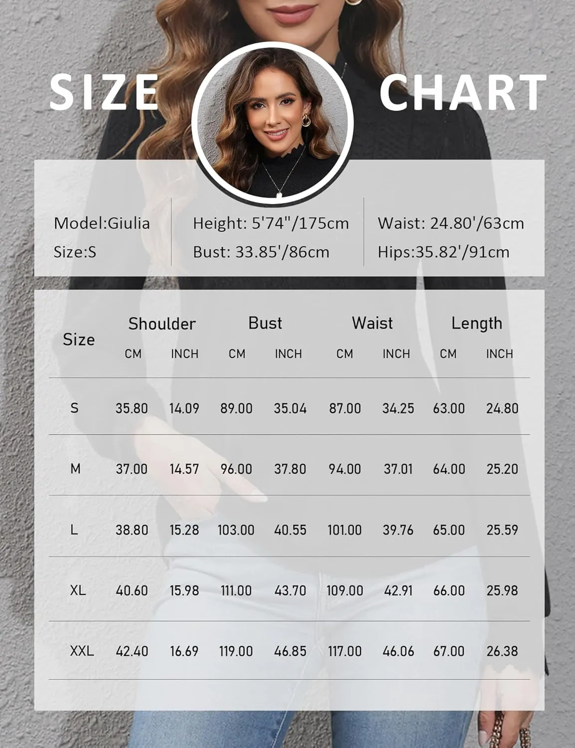 Micoson Women Lace Shirts Mock Neck Long Sleeve Top Casual Blouses Stretch Lace Slim T Shirt Dressy Blouse Tunic Tops