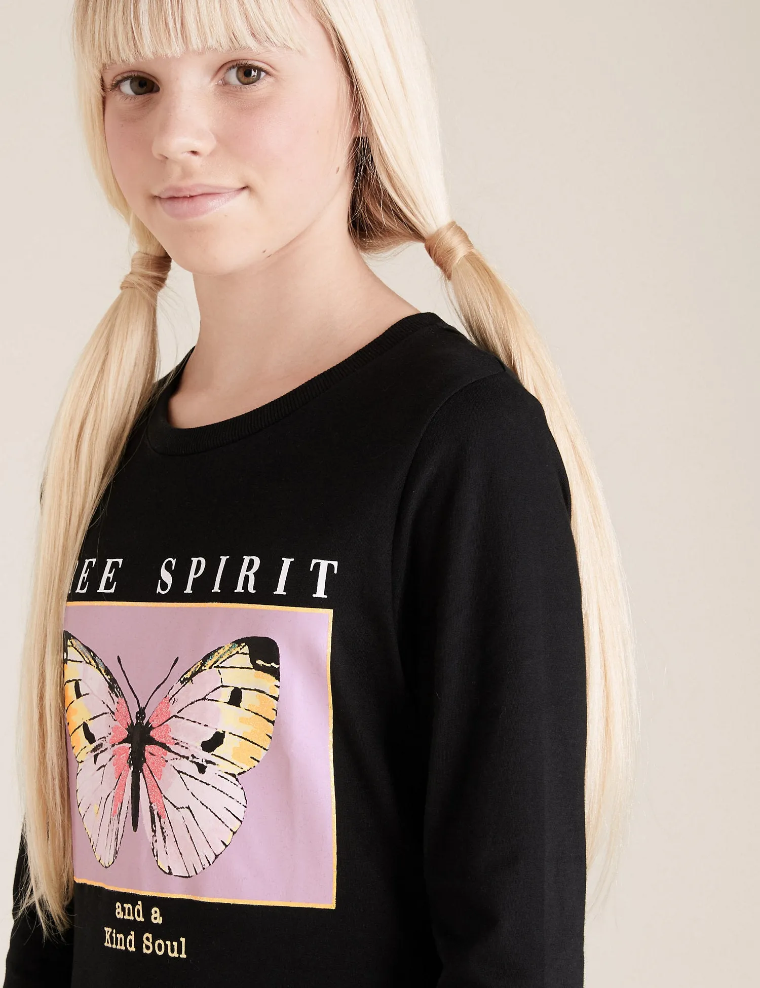 Pure Cotton Butterfly Top