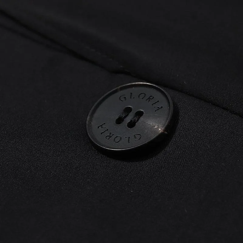Silk Patchwork Worsted Wool Coat