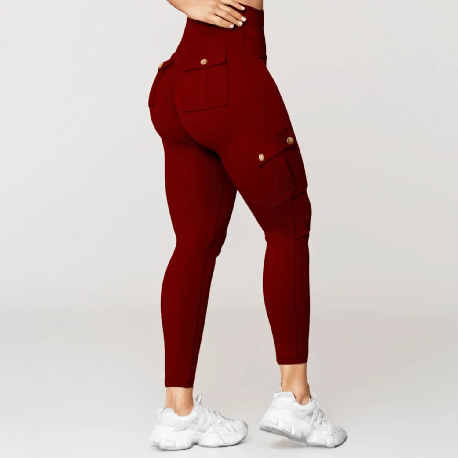 Women High Waist Yoga Pants Tummy Control Gym Tights Workout Active Butt Lifting Leggings Women's Athletic Pants