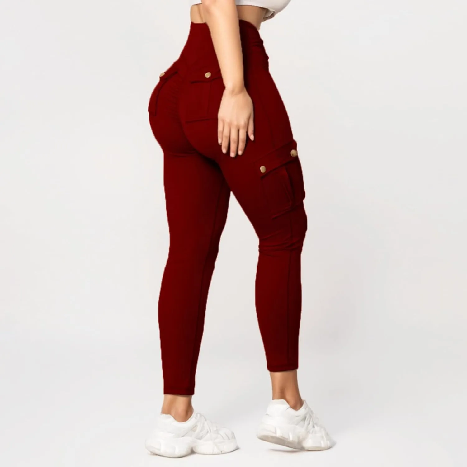 Women High Waist Yoga Pants Tummy Control Gym Tights Workout Active Butt Lifting Leggings Women's Athletic Pants