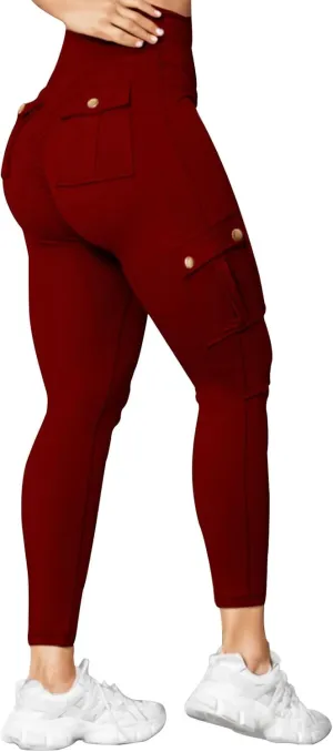 Women High Waist Yoga Pants Tummy Control Gym Tights Workout Active Butt Lifting Leggings Women's Athletic Pants