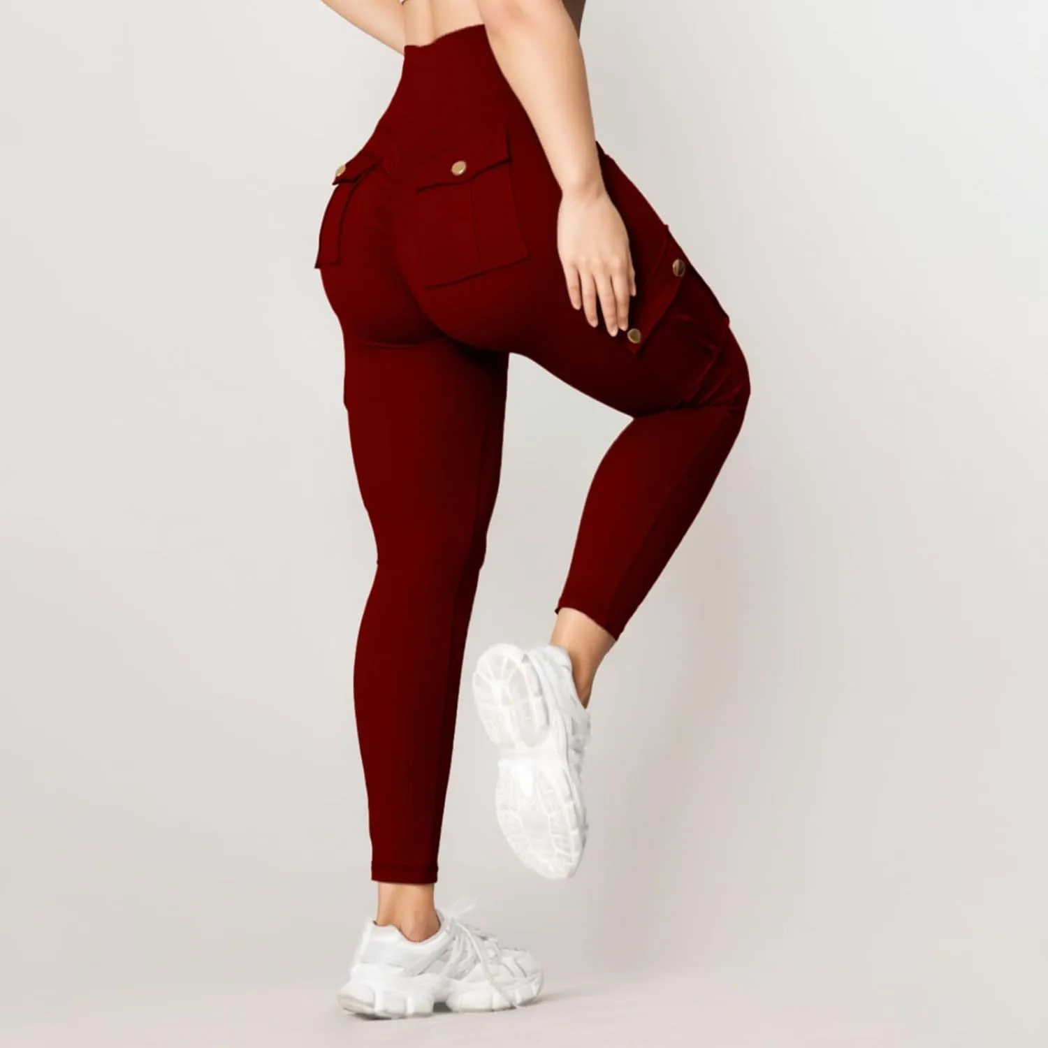 Women High Waist Yoga Pants Tummy Control Gym Tights Workout Active Butt Lifting Leggings Women's Athletic Pants