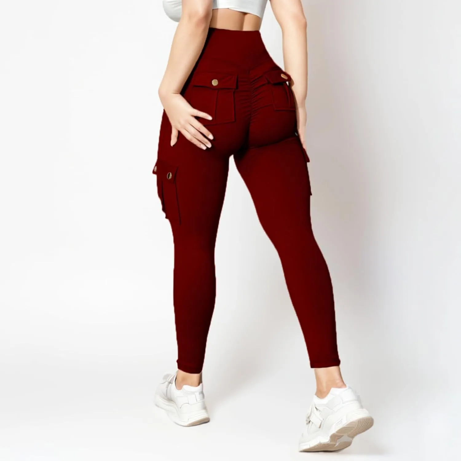 Women High Waist Yoga Pants Tummy Control Gym Tights Workout Active Butt Lifting Leggings Women's Athletic Pants