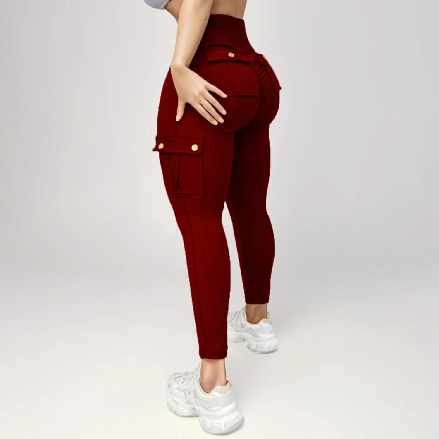 Women High Waist Yoga Pants Tummy Control Gym Tights Workout Active Butt Lifting Leggings Women's Athletic Pants