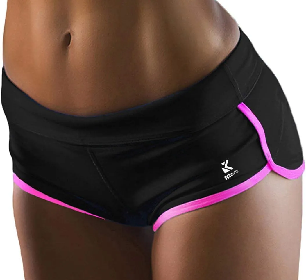 Women's Active Shorts Fitness Sports Yoga Booty Shorts for Running Gym Workout